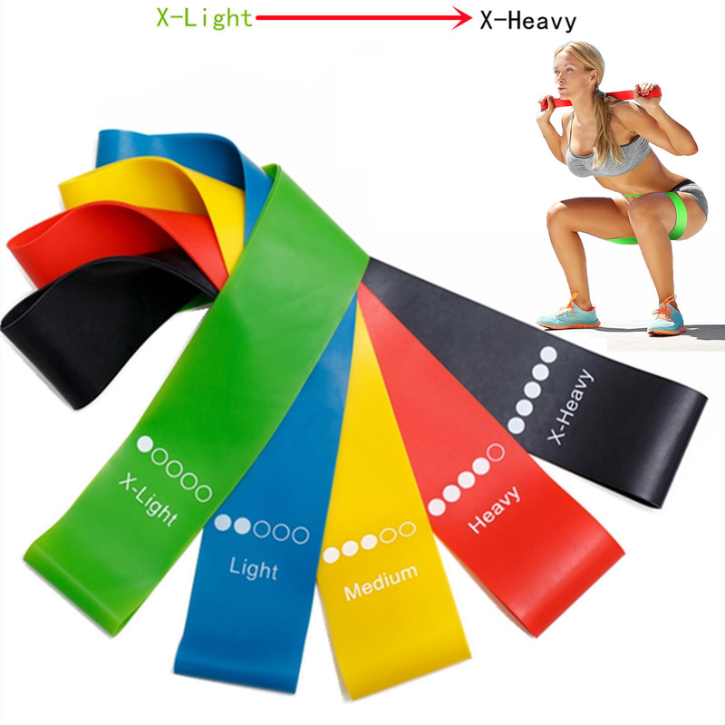 Yoga Fitness Resistance Band - أشرطة مقاومة مرنة من مادة TPE،