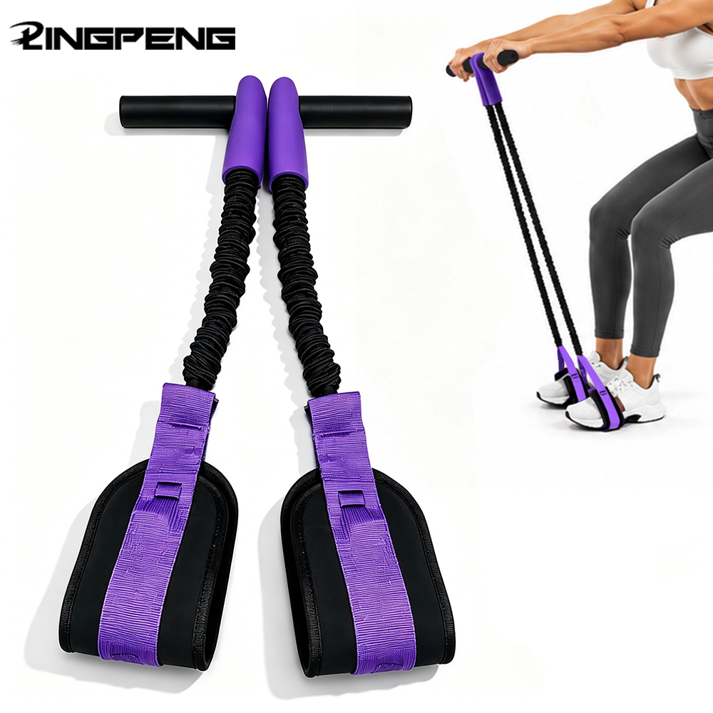 Yoga Fitness Resistance Band - معدات احترافية لتمارين البطن، أربطة مقاومة