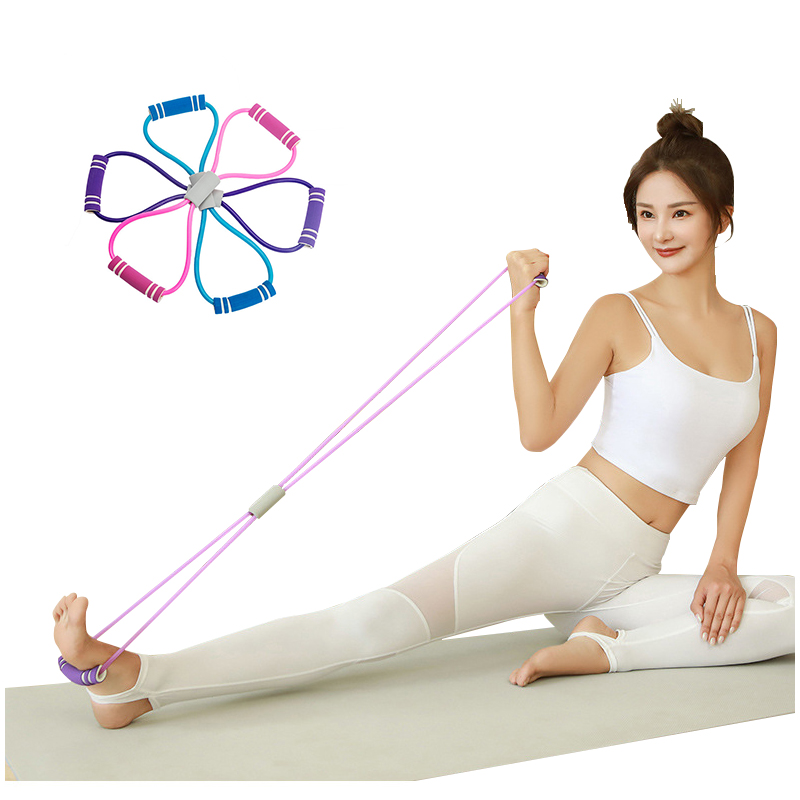 Yoga Fitness Resistance Band - المقاومة حزام لياقة اليوغا معدات لياقة