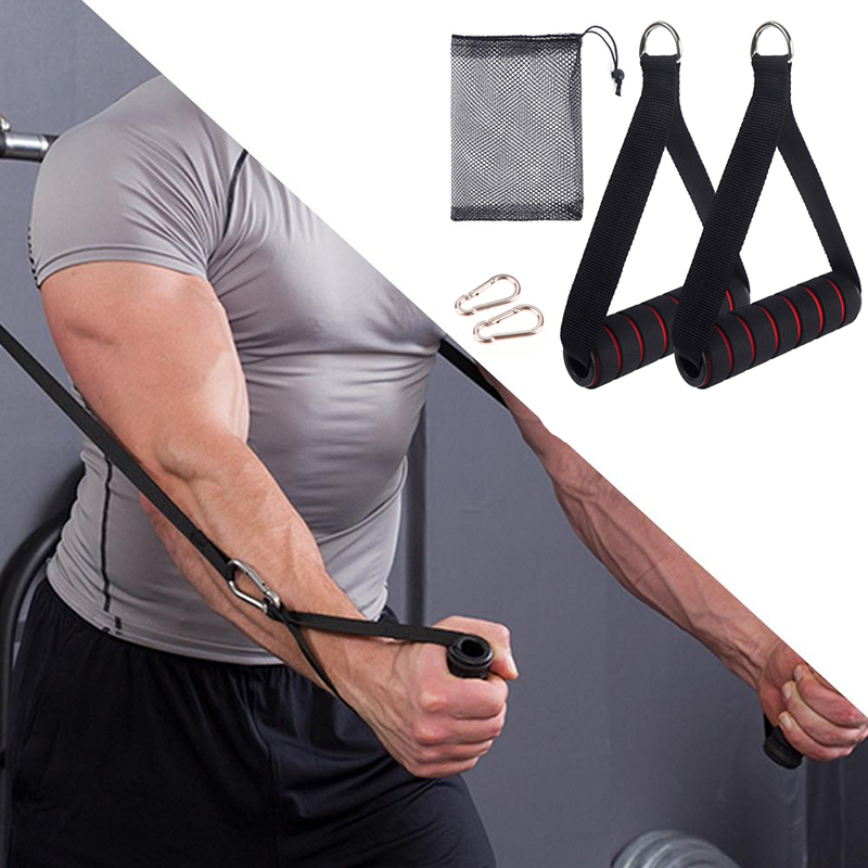 Yoga Fitness Resistance Band - 【F】مقبض آلة الكابلات المتين مع حلقة