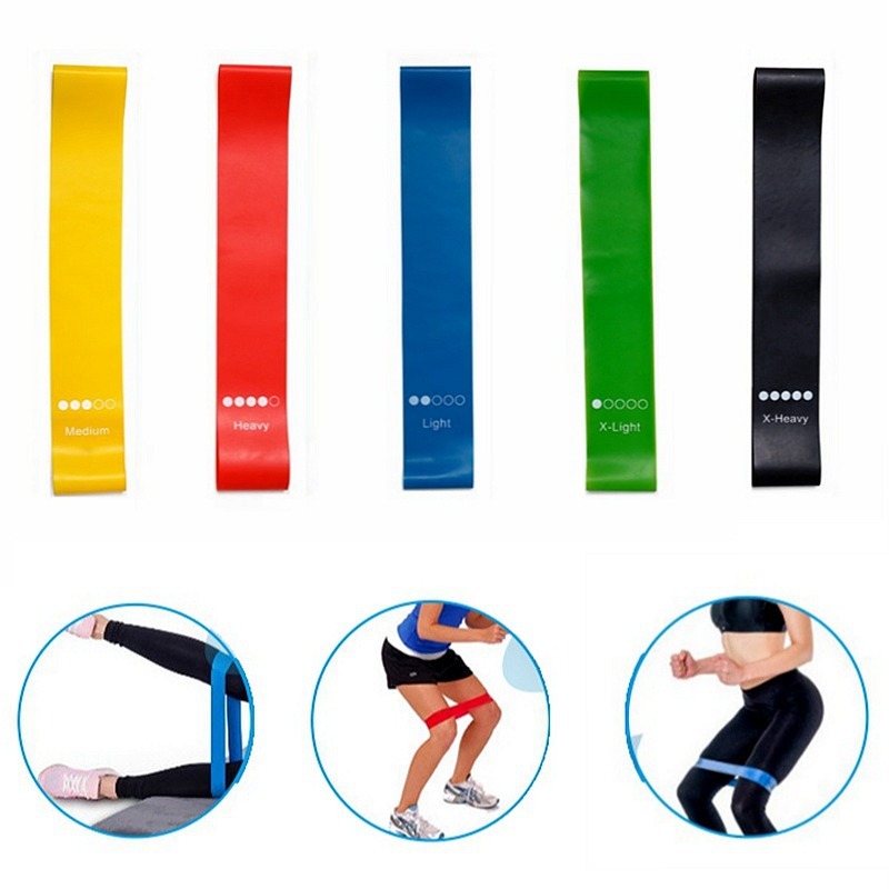 أشرطة مقاومة مرنة من مادة TPE، - مراجعة Yoga Fitness Resistance Band وسعره