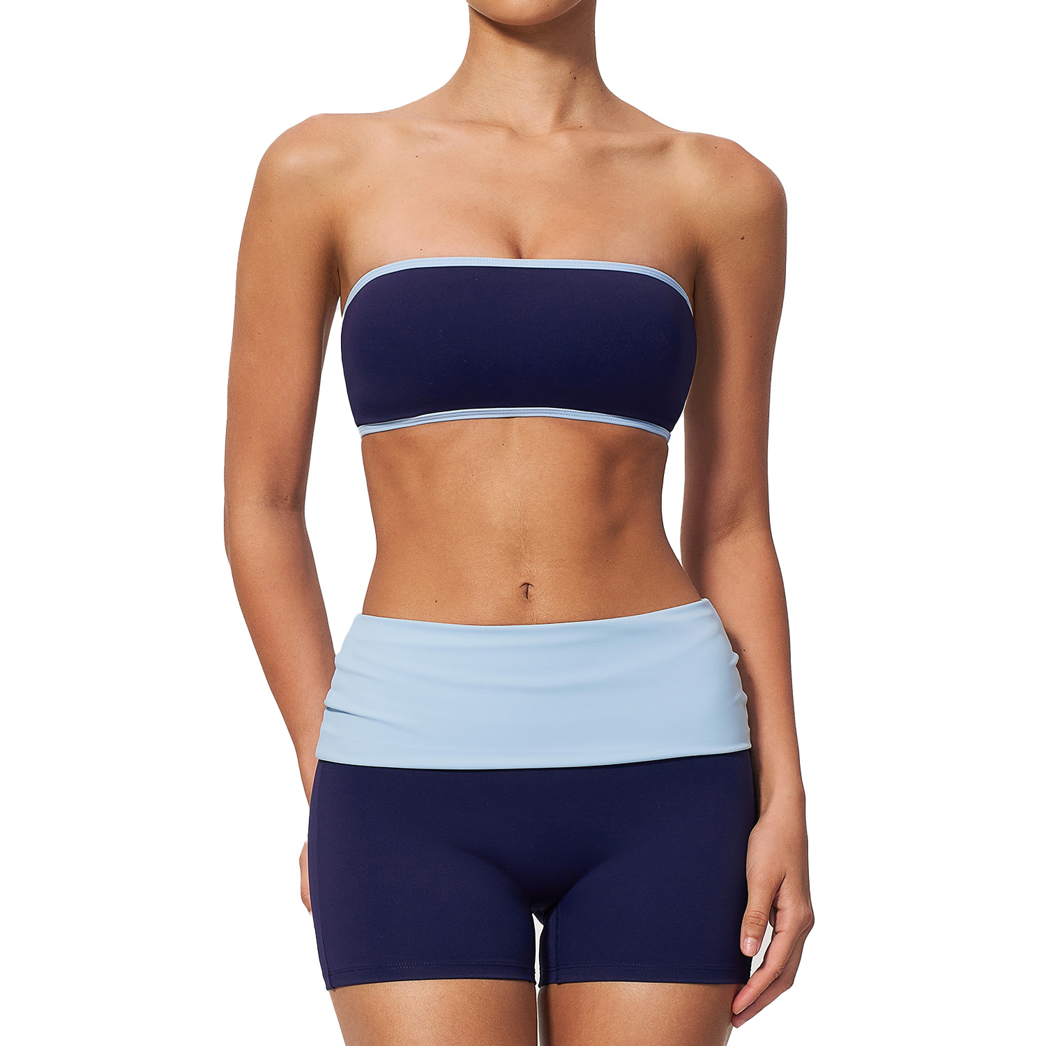 طقم رياضي نسائي من قطعتين من ا - مراجعة Yoga Fitness Top وسعره