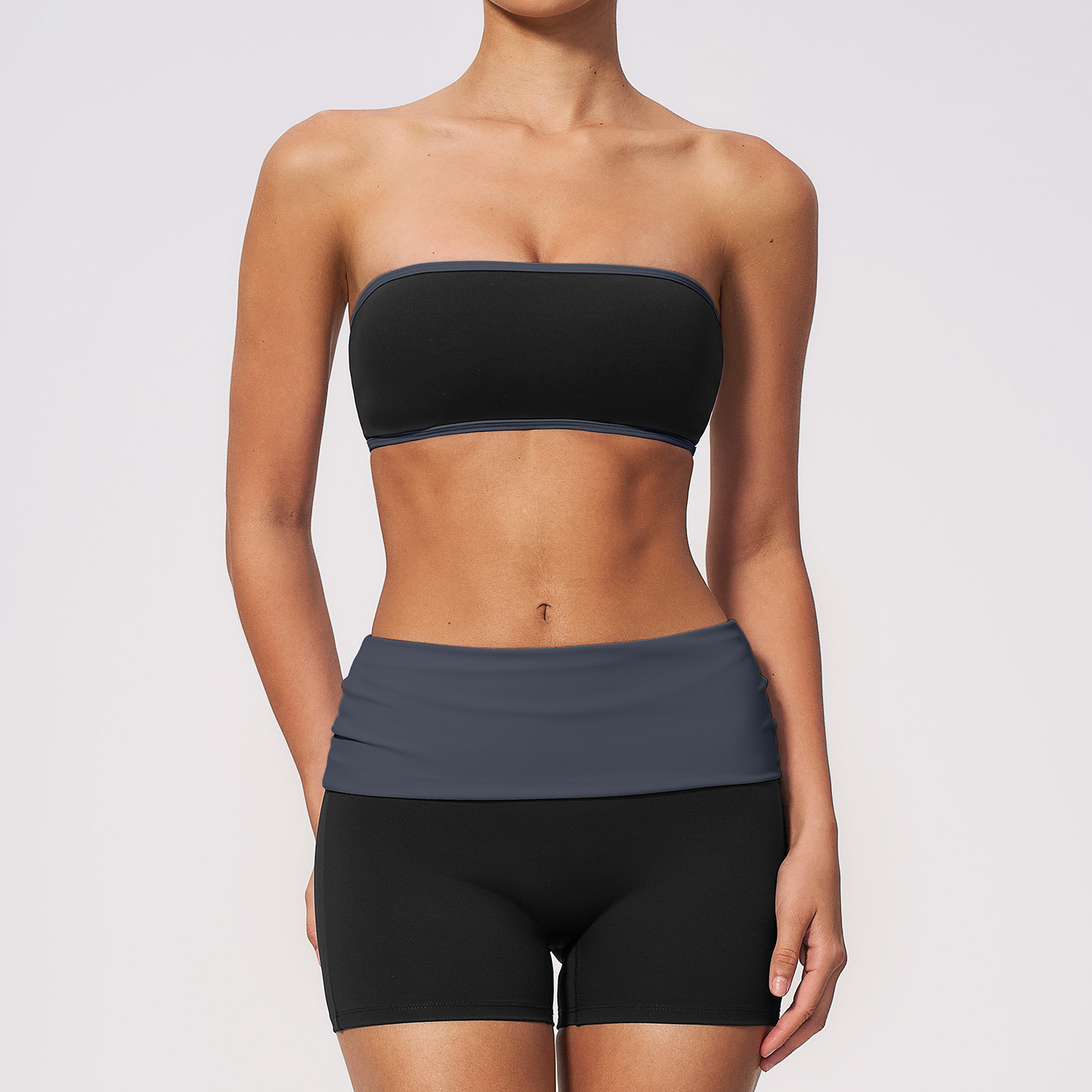 طقم رياضي نسائي من قطعتين من ا - مراجعة Yoga Fitness Top وسعره