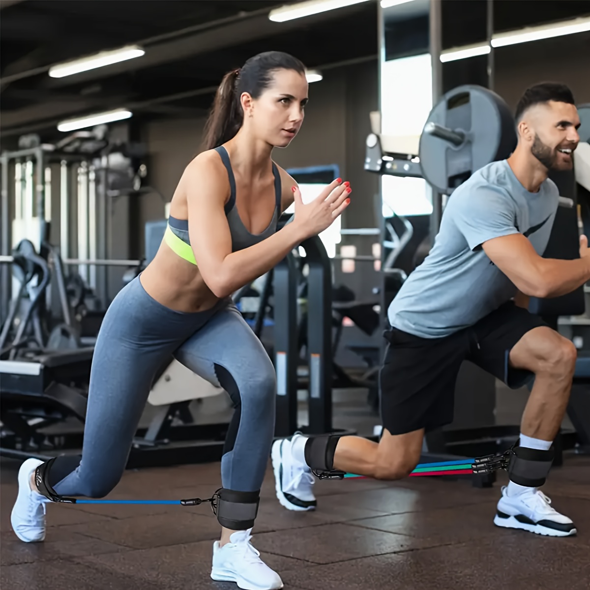 مجموعة أربطة مقاومة للكاحل مكو - مراجعة Yoga Fitness Resistance Band وسعره