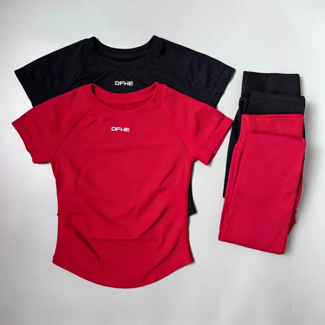 بدلة رياضية نحيفة من DFHE، قمي - مراجعة Yoga Fitness Top وسعره