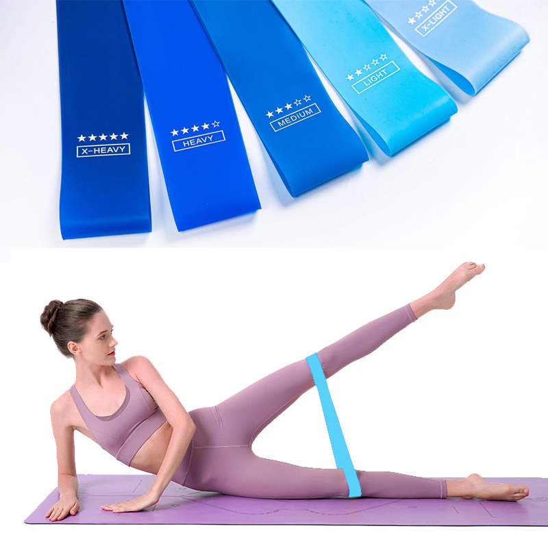 مجموعة من أربطة المقاومة المرن - مراجعة Yoga Fitness Resistance Band وسعره