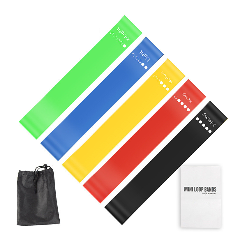 مجموعة من 5 أربطة مقاومة من ما - مراجعة Yoga Fitness Resistance Band وسعره