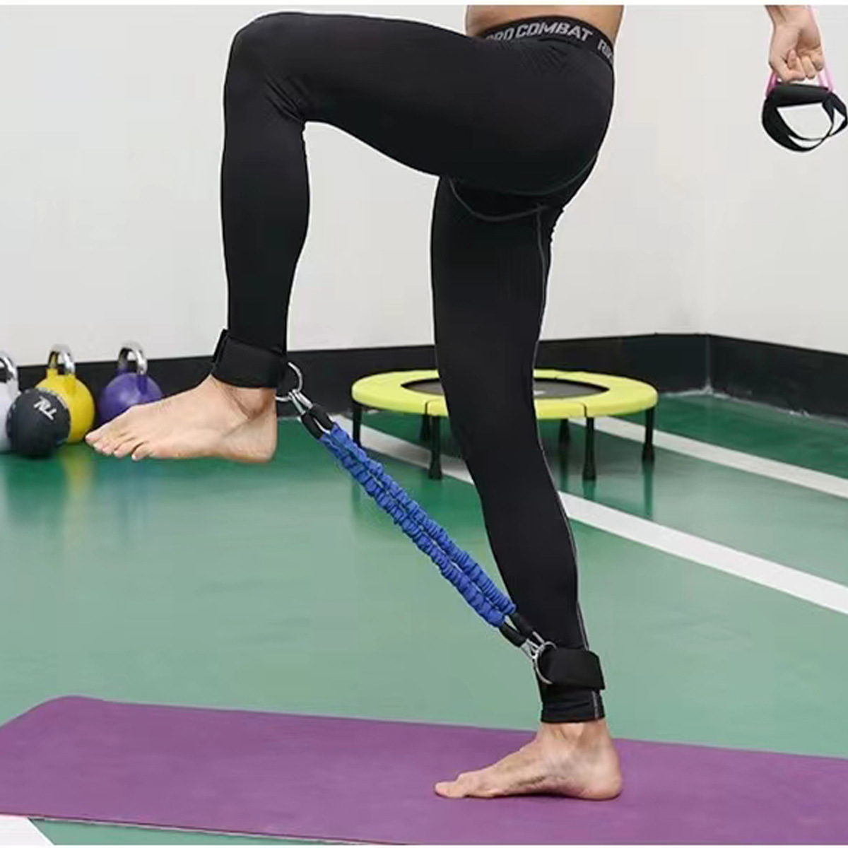 مجموعة أربطة مقاومة لأشرطة الك - مراجعة Yoga Fitness Resistance Band وسعره