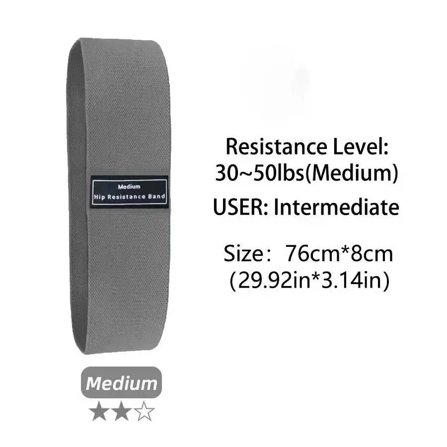 النسيج المقاومة الورك الغنيمة  - مراجعة Yoga Fitness Resistance Band وسعره