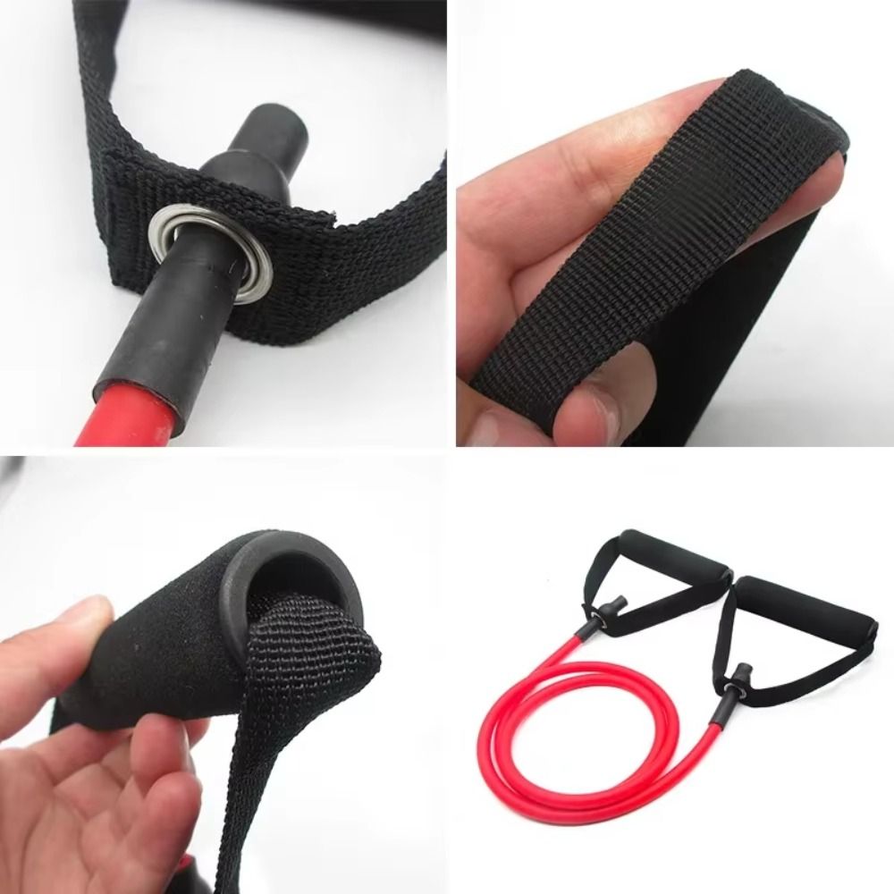 أربطة مقاومة بمقابض، تصميم حبل - مراجعة Yoga Fitness Resistance Band وسعره